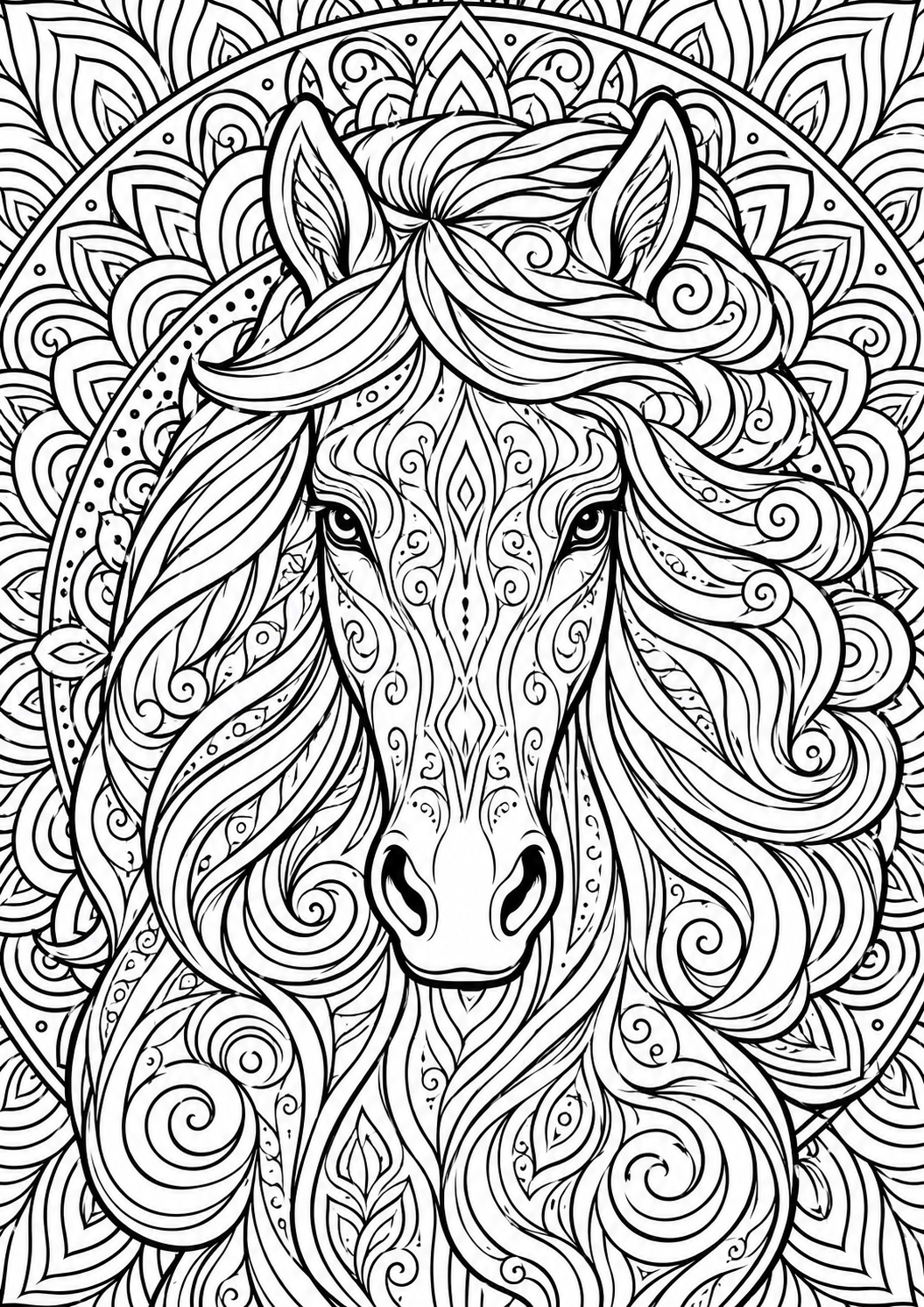 🦁 Mandalas de Animales del Mundo — 60 Diseños para Colorear y Relajarte