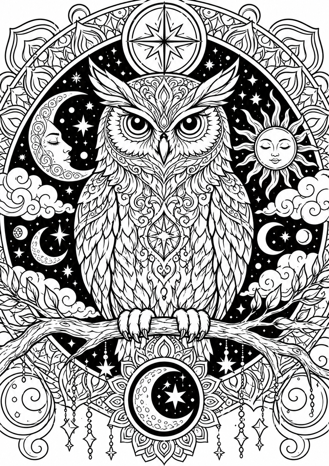 🦁 Mandalas de Animales del Mundo — 60 Diseños para Colorear y Relajarte