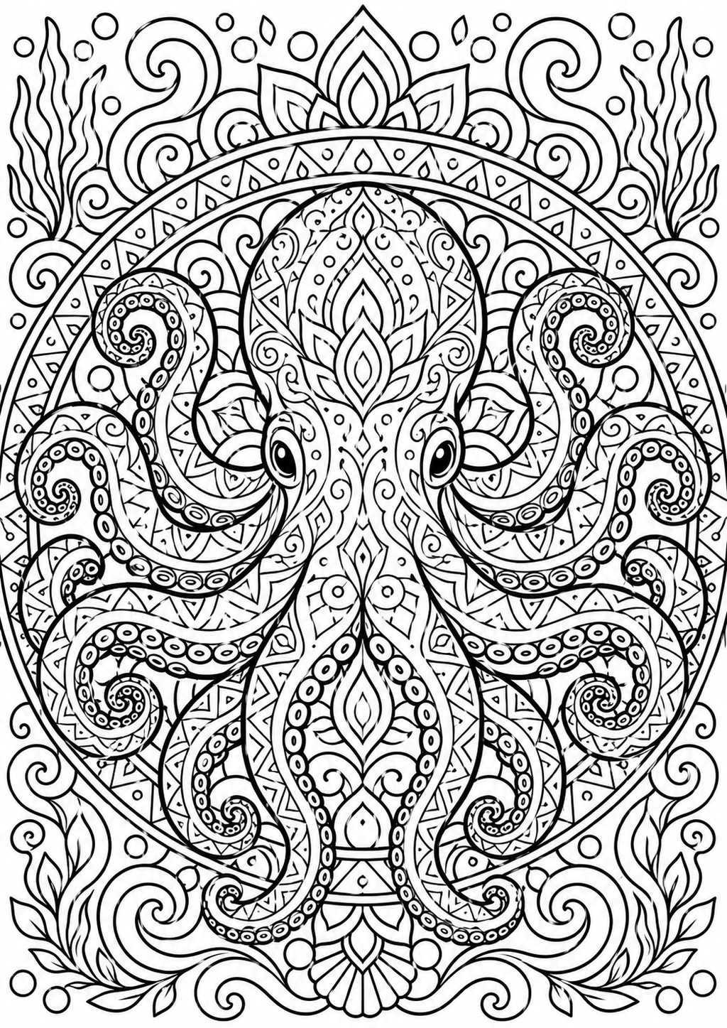 🦁 Mandalas de Animales del Mundo — 60 Diseños para Colorear y Relajarte