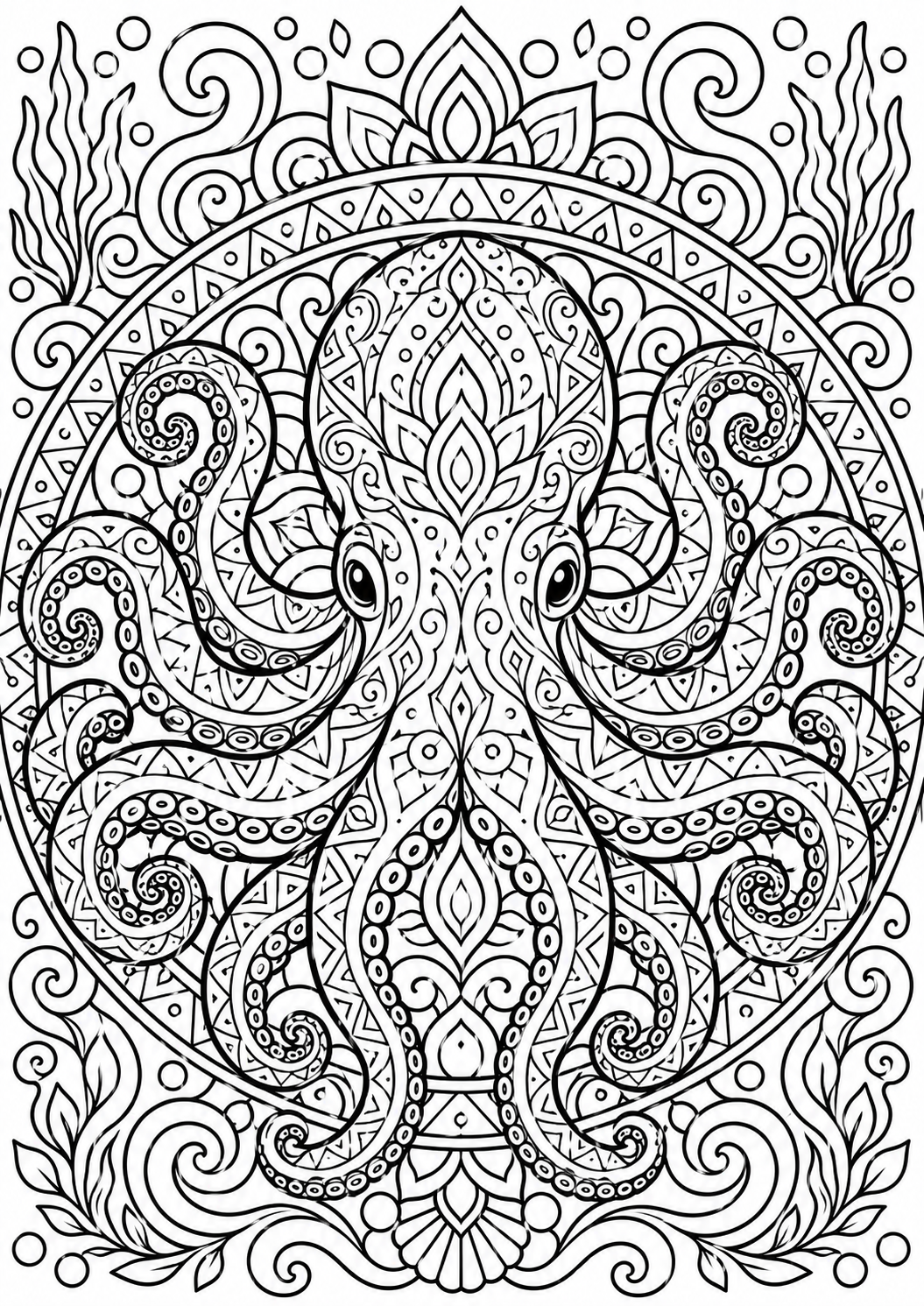 🦁 Mandalas de Animales del Mundo — 60 Diseños para Colorear y Relajarte