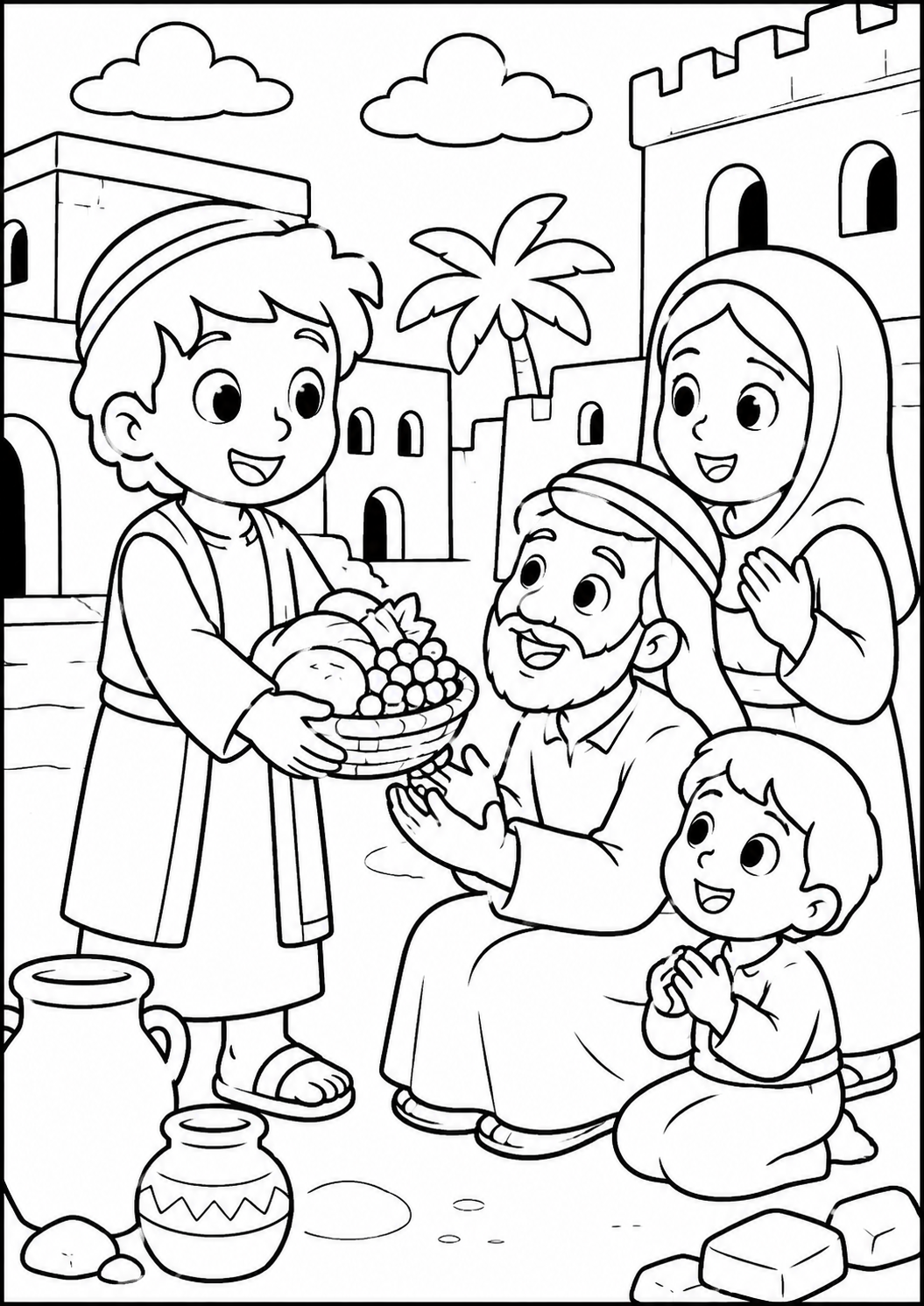 🦁 Daniel y los Leones — Libro Bíblico para Colorear
