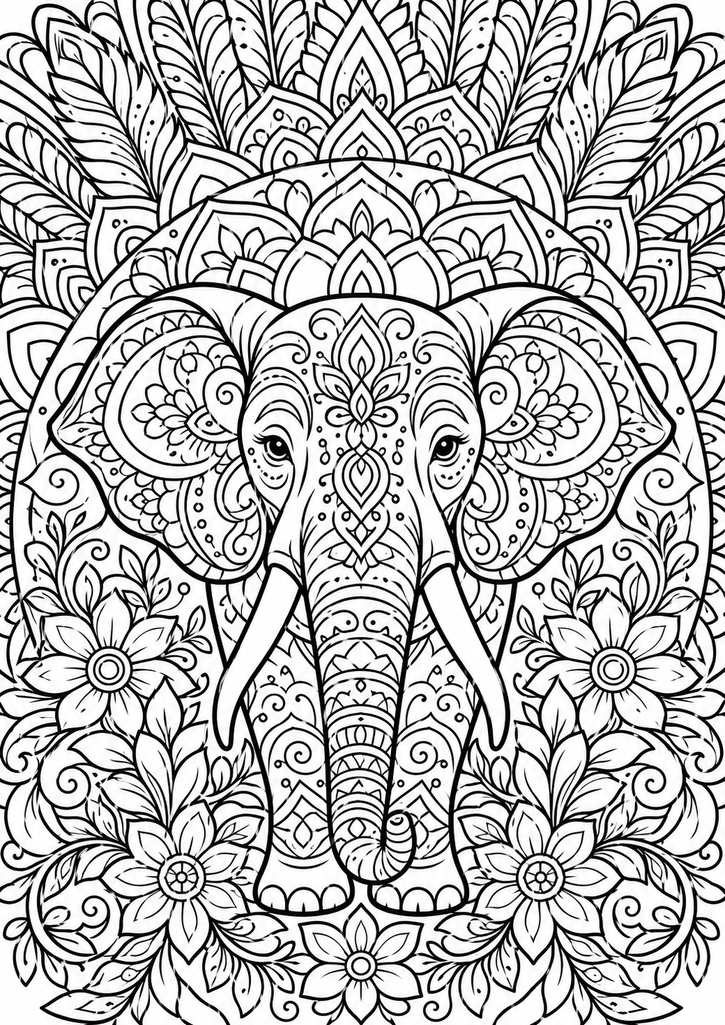 🦁 Mandalas de Animales del Mundo — 60 Diseños para Colorear y Relajarte