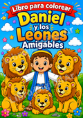 🦁 Daniel y los Leones — Libro Bíblico para Colorear