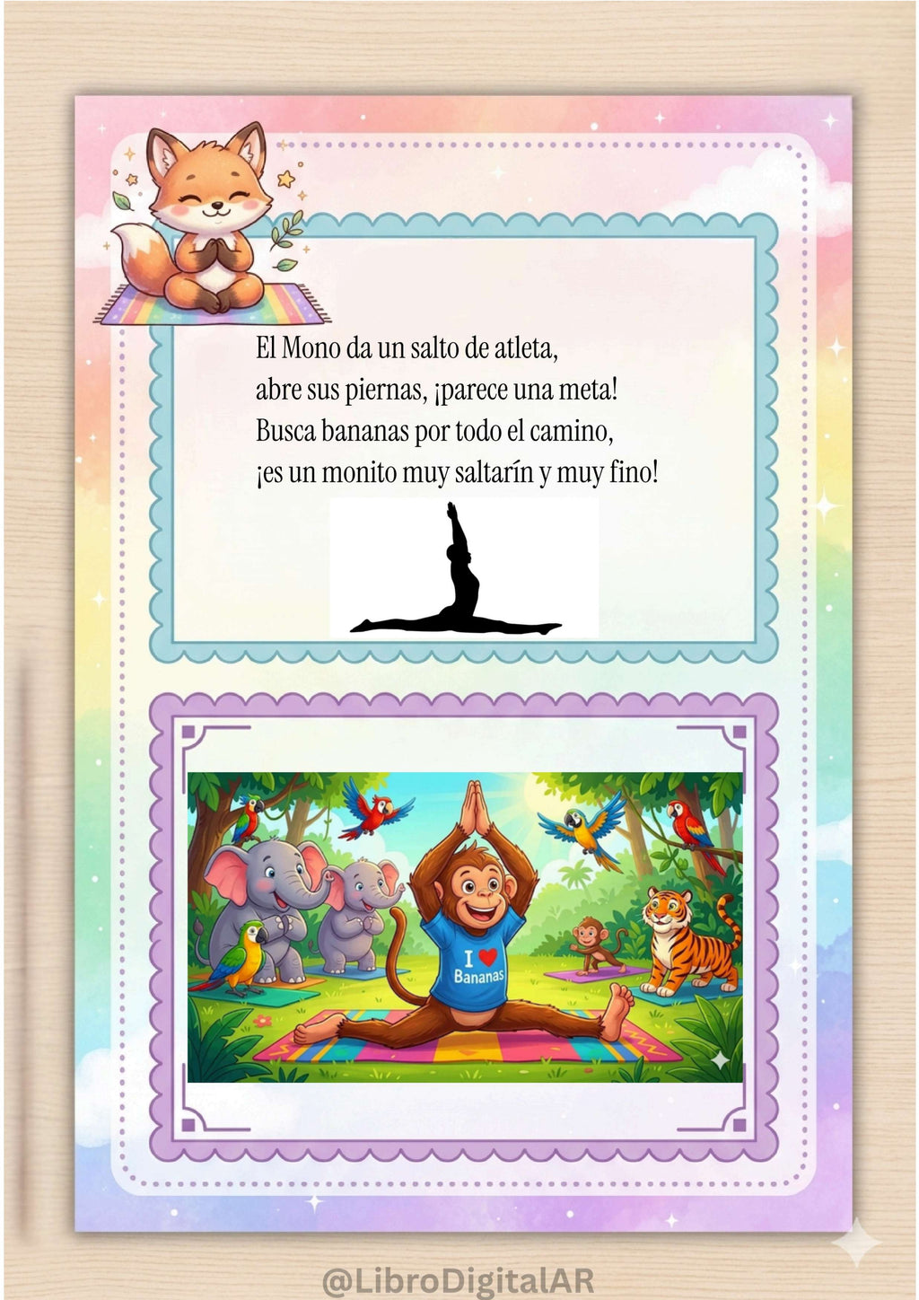 La Gran Fiesta en el Valle de la Paz – Libro Digital de Yoga para Niños